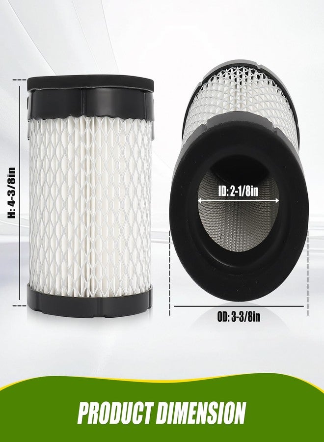 Podoy 140-3280 Air Filter Compatible with Onan 3600 4000 Generator Micro Quiet Air Filter Replace140-3280 48-2017 140-3295 140-2852, Compatible with Camp Power QG RV MicroLite QG RV by Podoy (2 Pack) - Image 3